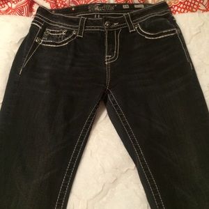 Black miss me jeans