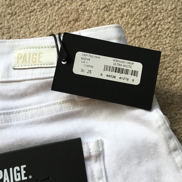 Paige White Skinny Jeans - Picture 3 of 3