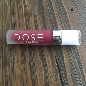 Dose of Colors ultra matte liquid lipstick Merlot