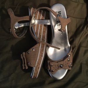 Michael kors wedge sandals