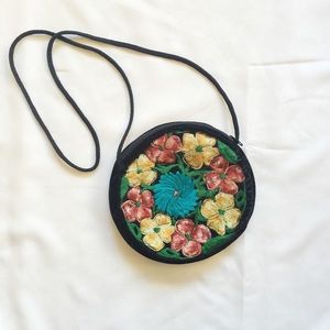 Floral vintage bag