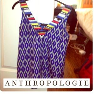 FLASH SALE⚡️Anthropologie Tribal Print Top