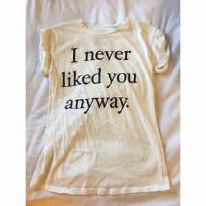 Topshop Short Sleeve Graphic Tee