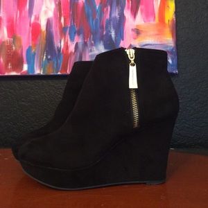 Christian Siriano for Payless Wedge Booties
