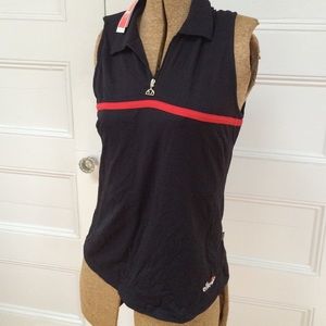 Black Sleeveless Ellese top NWT Size 8