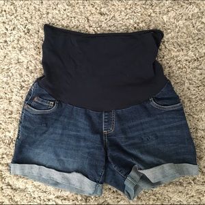 Maternity Jean Shorts