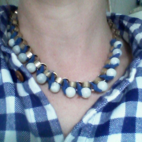 Anthro beaded necklace