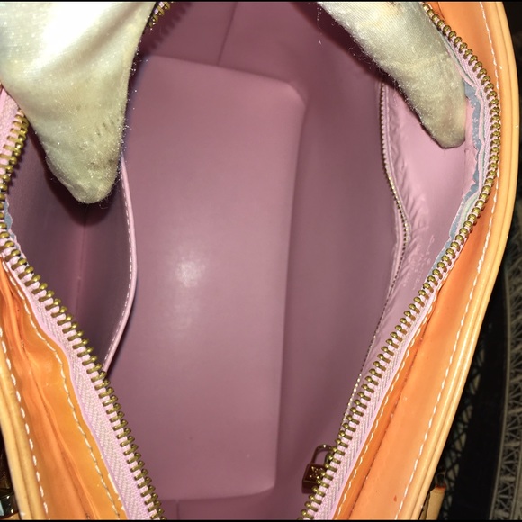 🚫SOLD AUTH LOUIS VUITTON MONOGRAM VERNIS HOUSTON - Picture 3 of 4