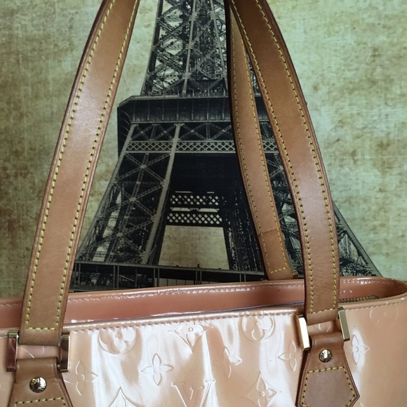 🚫SOLD AUTH LOUIS VUITTON MONOGRAM VERNIS HOUSTON - Picture 4 of 4