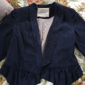 Blue open Blazer