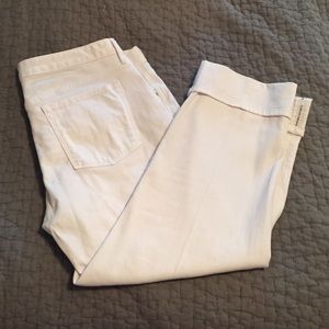 White banana republic jeans