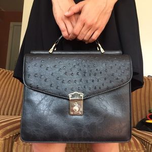 Urban Outfitters Black Briefcase Crossbody/Handbag
