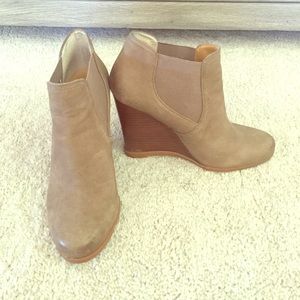 Audrey Brooke wedge booties!
