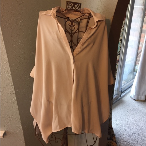 Jennifer Lopez blouse, light pink, size S