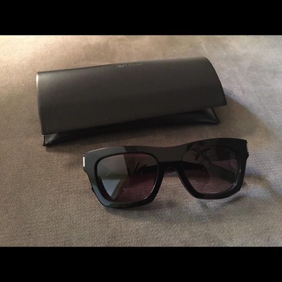 Saint Laurent sunglasses.