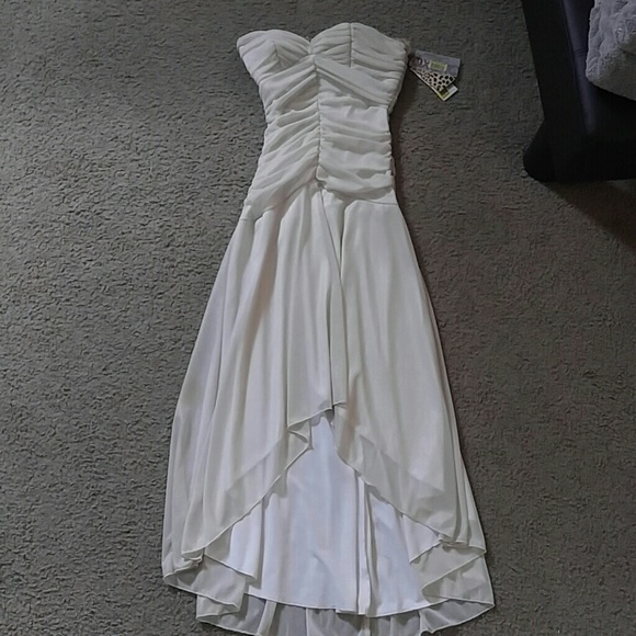 NWT XOXO Collection shimmering evening gown