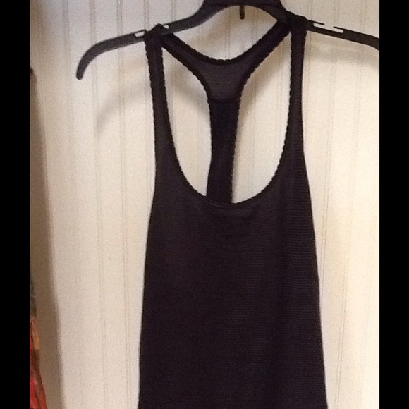 Lululemon black running singlet tank