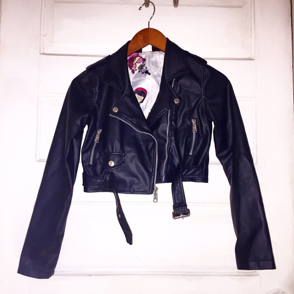Harajuku Mini leather jacket