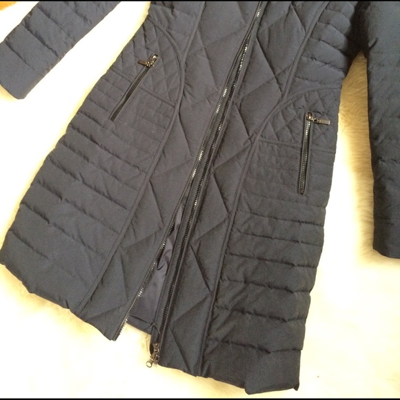 Maximillian down fill fur collar coat - Picture 4 of 8