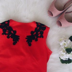 Motel Rocks Orange Bodycon Mini Dress