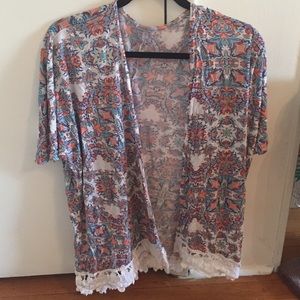 Multi colored tunic