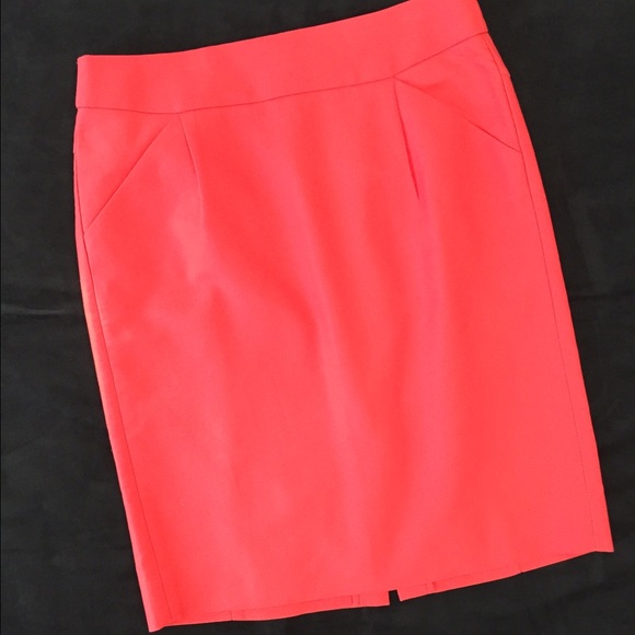 Knee length skirt