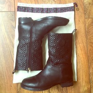 Tory Burch Quilted Boots