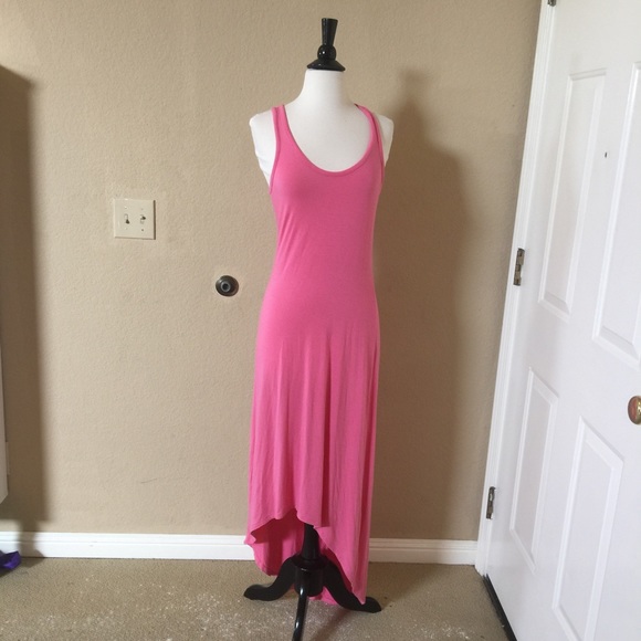 Salmon Victoria's Secret maxi dress