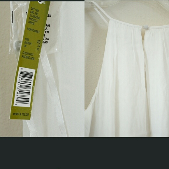 New Gianni Bini Michelle Embroidered Trapeze Dress - Picture 4 of 4