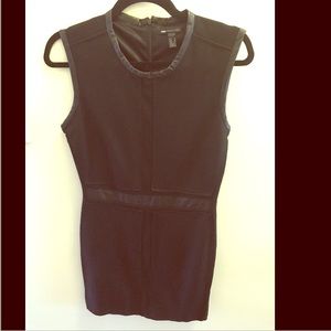 Like new! Black shift dress by Mango - size M.