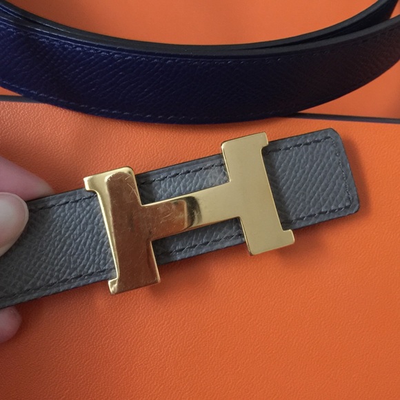 Preloved Authentic Hermes Belt 24mm Riversible - Picture 2 of 4