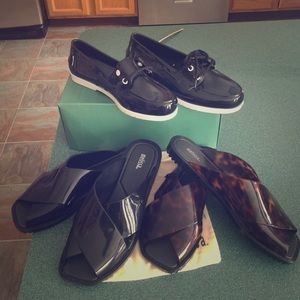 Melissa shoes lot of 3 size 8.