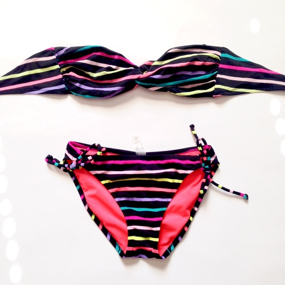 Victoria's Secret Striped Bikini