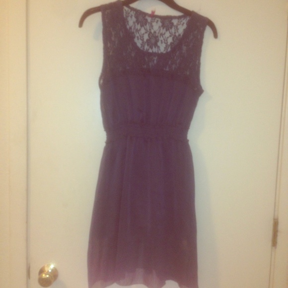 Navy blue dress
