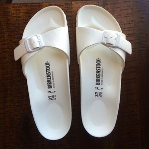 GUC White Eva Rubber Birkenstock Sandals
