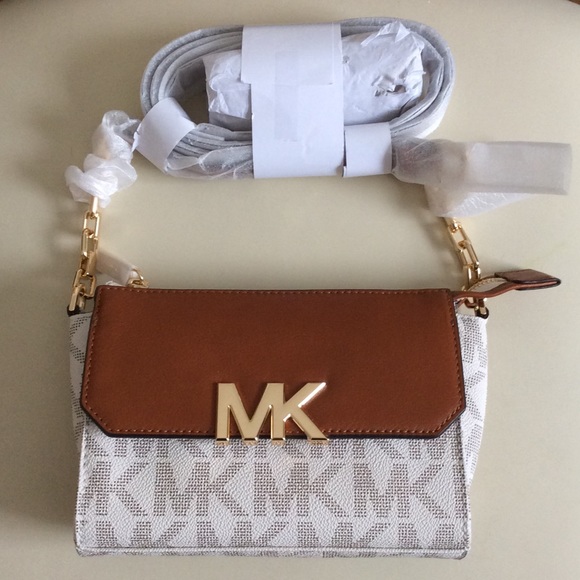 Michael Kors Florence Vanilla Crossbody