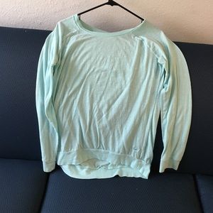 light blue VS long sleeve tshirt