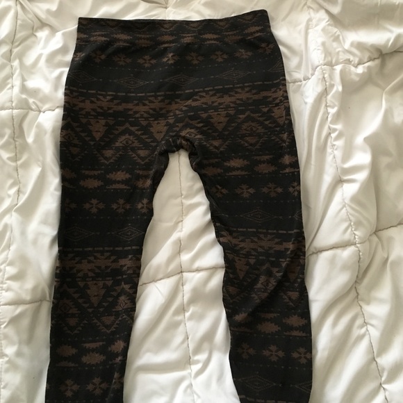 Fleece leggings