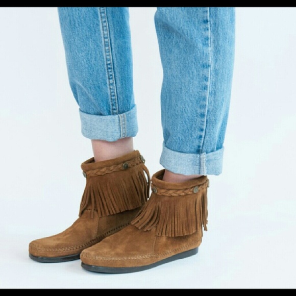 Minnetonka Suede boots