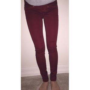 SALE!! Maroon jeans
