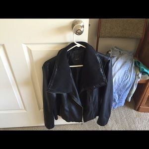 Blouses and leather jacket. Size Large. Like new