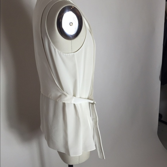 Phillip Lim Layered sleeveless top. White. Sz 4 - Picture 2 of 4