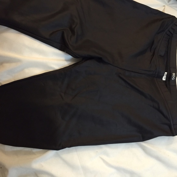 Urban outfitters leather leggings
