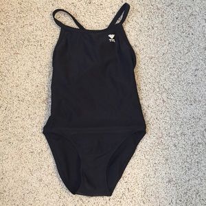 TYR black racing suit, sz 32