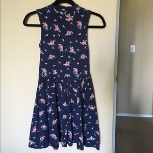 High neck dress