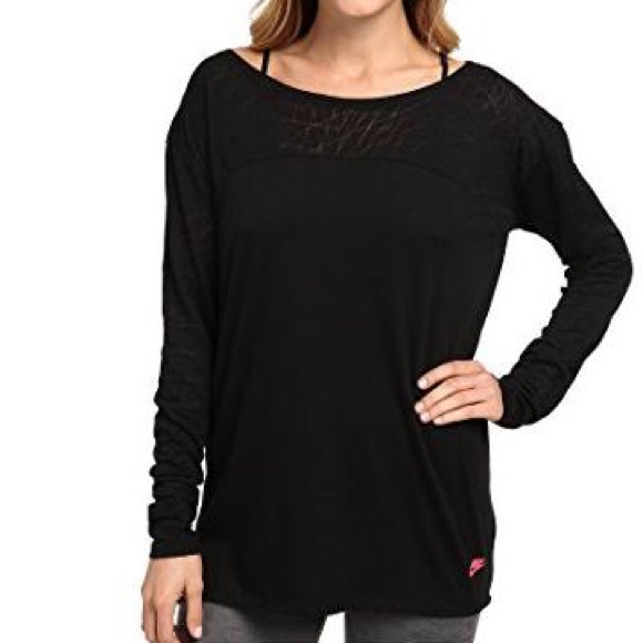 Nike Grid Burnout Long Sleeve