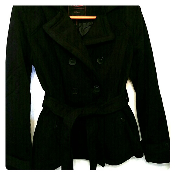 Black Pea Coat