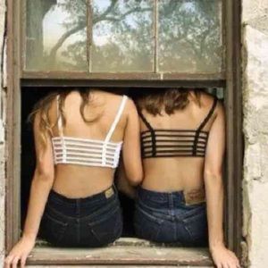 Back in stock🎀caged Bralette