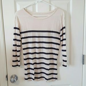 J Crew striped long sleeve shirt