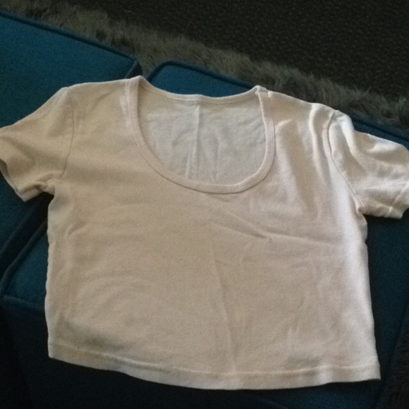 American Apparel cotton crop top